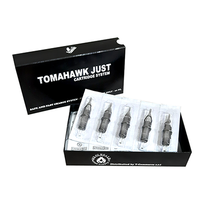 Tomahawk Just Cartuccia Aghi - 1003RLXLT - Bugpin Round Liner Extra Long Taper 0,30 mm - conf. 20pz