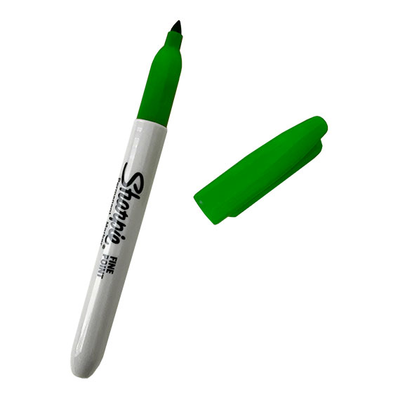 Pennarello sharpie green