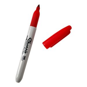 Pennarello sharpie red